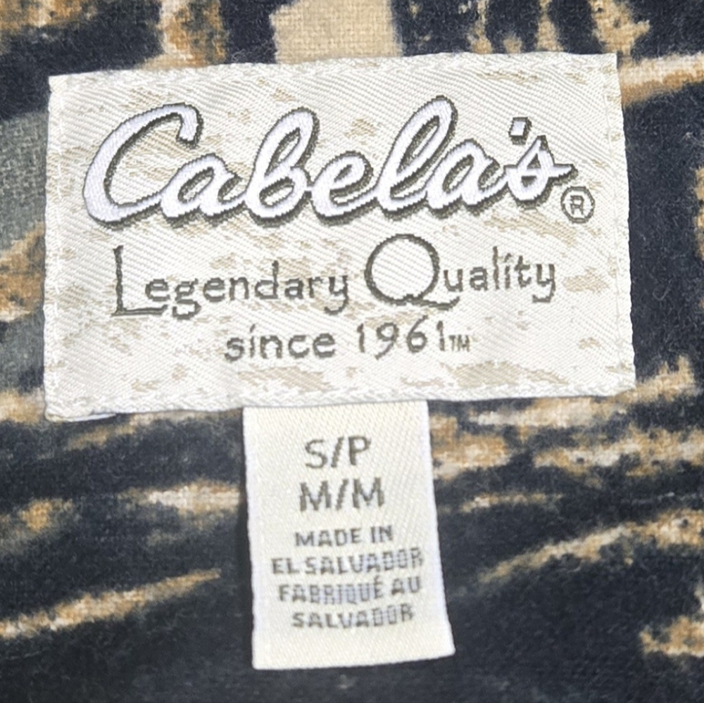 Cabela's Camouflage Robe 3DSeclusion Camo Bathrobe Belted Men's Sz. M/M Hunting - Picture 4 of 6